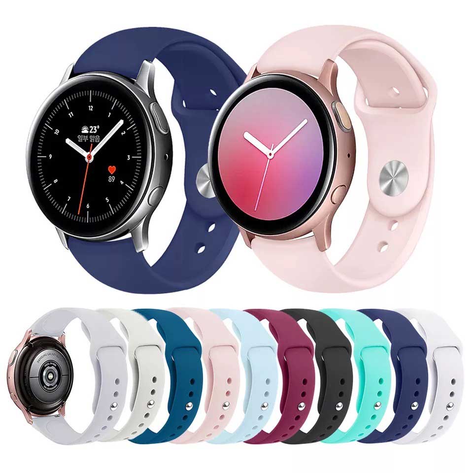 Reloj Inteligente Para Hombre Galaxy Watch 4 Para Samsung Color De La Malla  Black Silicon