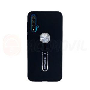 Huawei Nova 5T |Protector + soporte negro