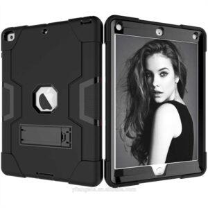 iPad AIR, iPad 2,3,4 & iPad Mini 1,2,3 | Protector de alto impacto negro
