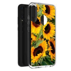 Huawei Y9s & Y9 Prime |Protector doble capa girasoles