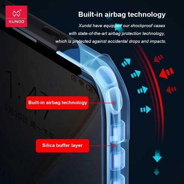 Xundd-funda para Xiaomi Mi 10 Ultra, carcasa a prueba de golpes,  transparente, Airbag, suave, delgada