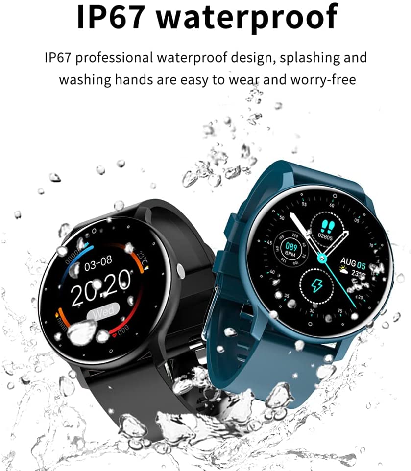 ZL02 Reloj Inteligente Bluetooth con podómetro y tensiómetro, pulsera