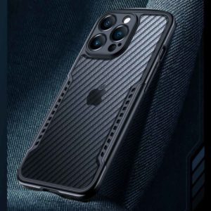 TENOC Funda de teléfono compatible con iPhone Xs y iPhone X, carcasa  trasera transparente para XS/X/10 de 5.8 pulgadas, color negro