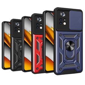 Xiaomi Poco X4 Pro 5G - Protector fuerte serie rugged ring mas deslizante para lente de camara