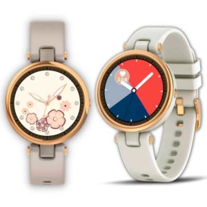 2 en 1 tpu suave pantalla completa funda protectora con correa magnética  milanesa para huawei watch fit smart watch