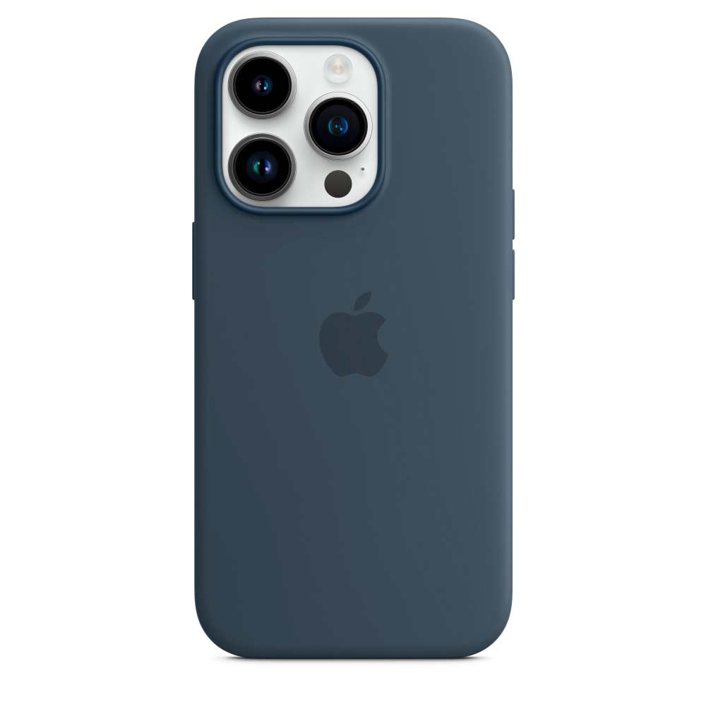 Silicona-iphone-14-pro-max-azul-oscuro