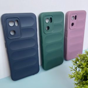 Oppo Reno 7 5G - Protector de goma suave, aprueba de golpes serie maverick