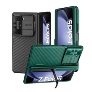 Case Funda Para Galaxy Z Fold 5 Fold5 Con Apoyo Y Pen Holder