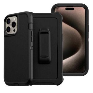 Funda impermeable compatible con Iphone 12 Pro, funda protectora duradera  de metal de cuerpo completo, protección de pantalla incorporada a prueba de  golpes a prueba de polvo Resistente militar