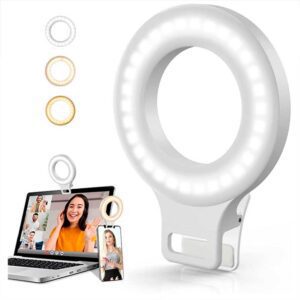 Comprar Anillo de luz para Selfie para teléfono móvil, lámpara de luz de  relleno de belleza, Clip portátil con carga Usb para cámara de fotos,  teléfono móvil y teléfono inteligente