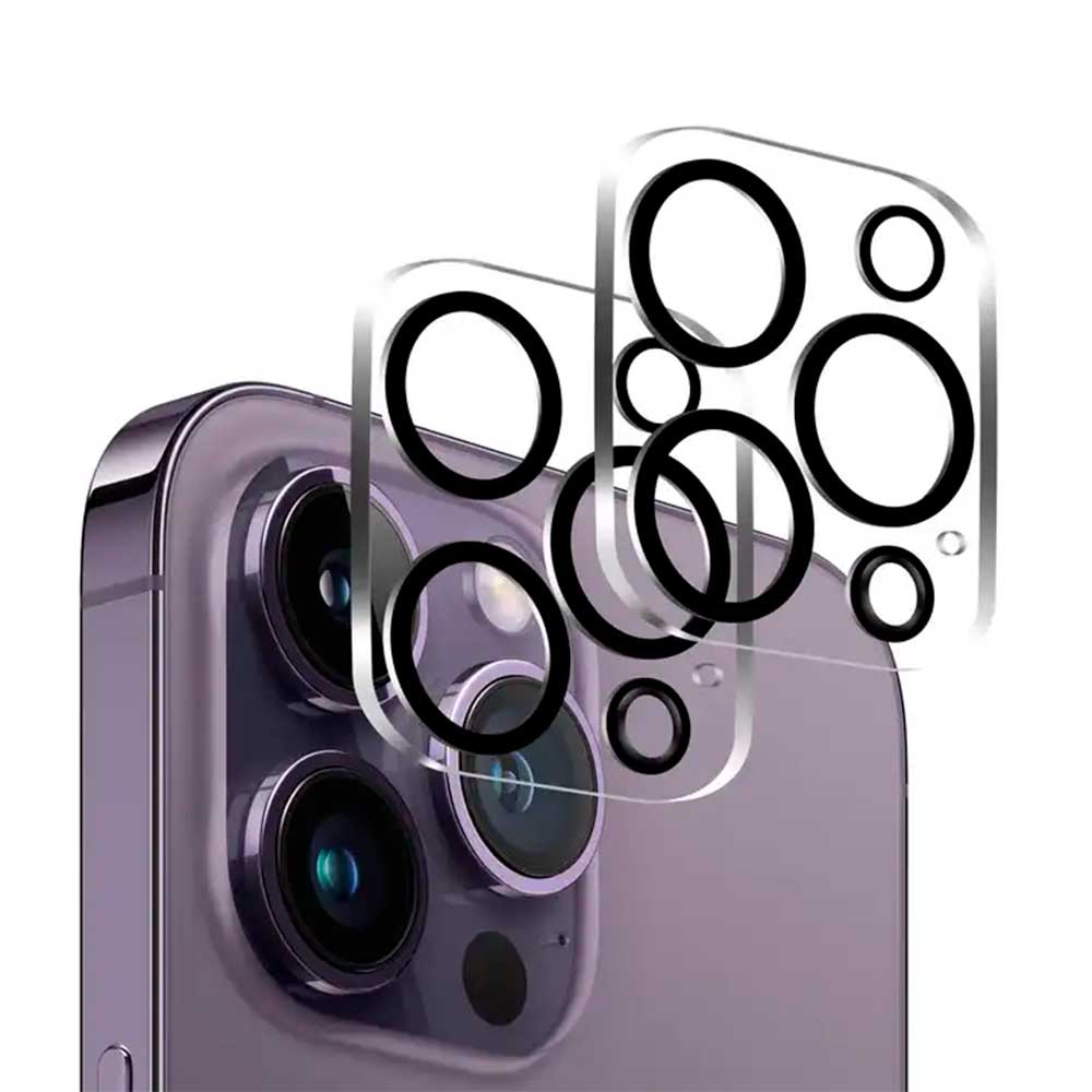 Tensea Protector de lente de cámara para iPhone 14 Pro/iPhone 14 Pro Max,  cubierta de protección para cámara, protector de pantalla de vidrio