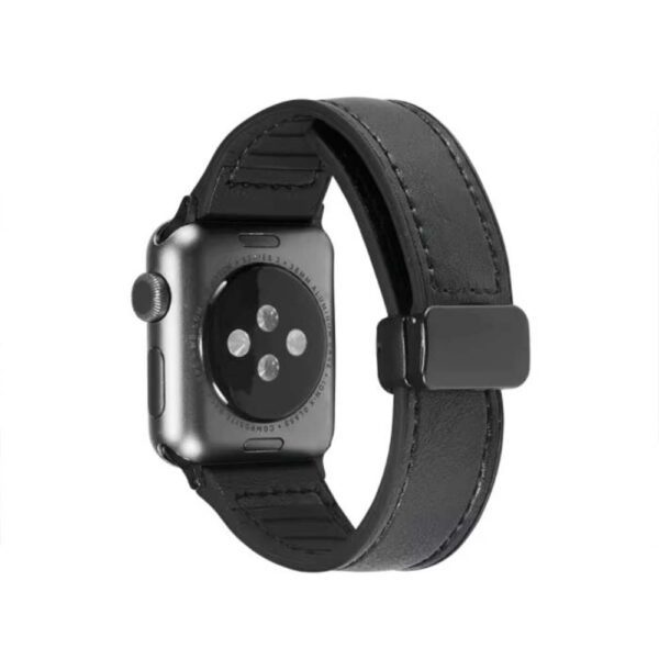 Apple Watch 38/40/41 MM - Correa de cuero con cierre magnético, serie Cueromag - Imagen 3