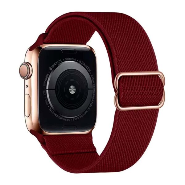 Apple Watch 42/44/45/49 MM - Correa de nylon elástico ajustable, serie nylon Strap - Imagen 3