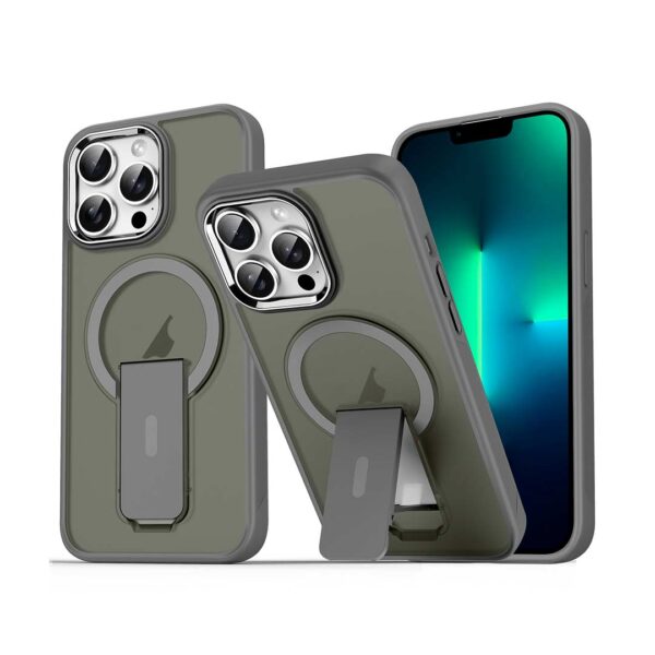 iPhone 13 Pro Max - Protector magnético magsafe con soporte para mesa, serie sensación - Imagen 4