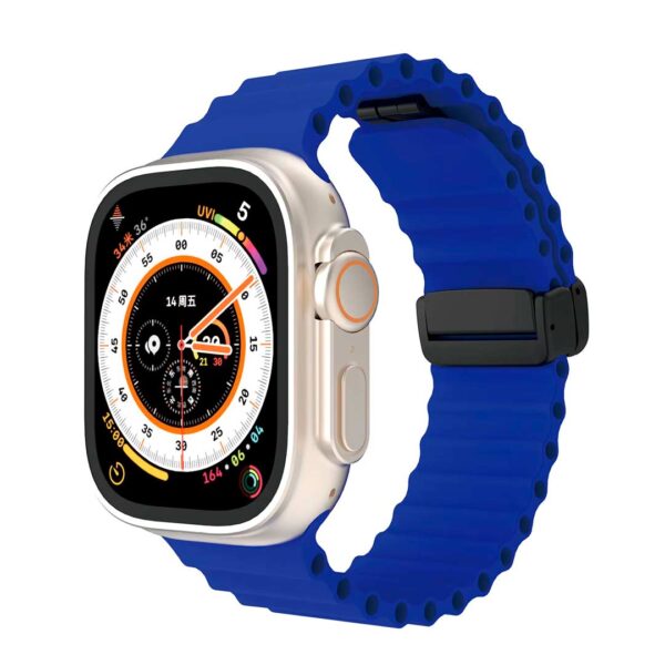 Apple Watch 38/40/41 MM - Banda magnética, correa de silcone, serie loop - Imagen 5