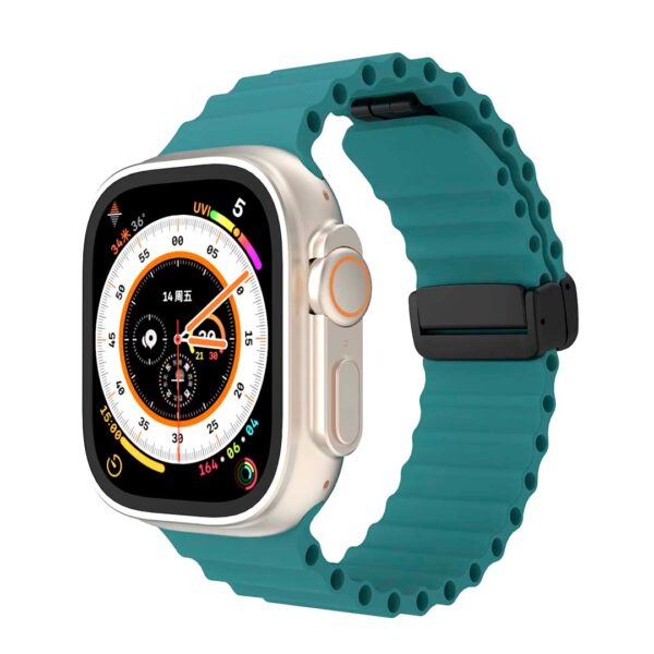 Apple Watch 38/40/41 MM - Banda magnética, correa de silcone, serie loop - Imagen 6