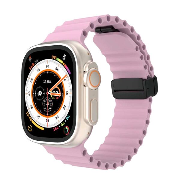 Apple Watch 38/40/41 MM - Banda magnética, correa de silcone, serie loop - Imagen 2