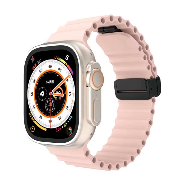 Apple Watch 38/40/41 MM - Banda magnética, correa de silcone, serie loop - Imagen 4