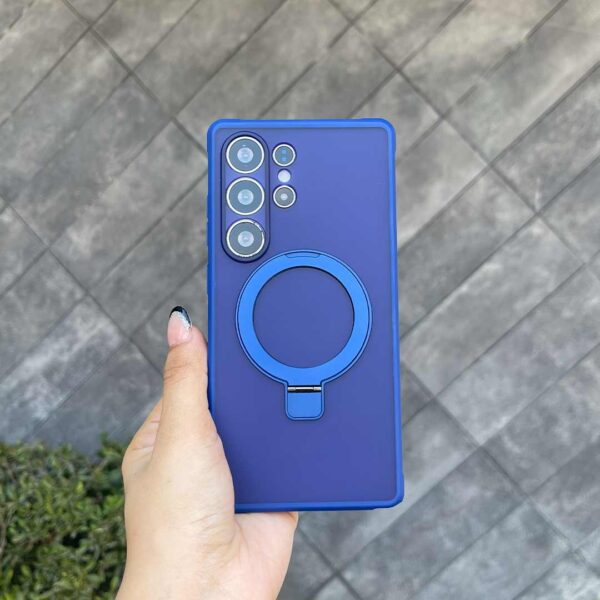 Samsung S25 Ultra - Protector con soporte magnético, a prueba de golpes, serie Freson - Imagen 6