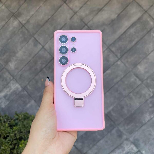 Samsung S25 Ultra - Protector con soporte magnético, a prueba de golpes, serie Freson - Imagen 2