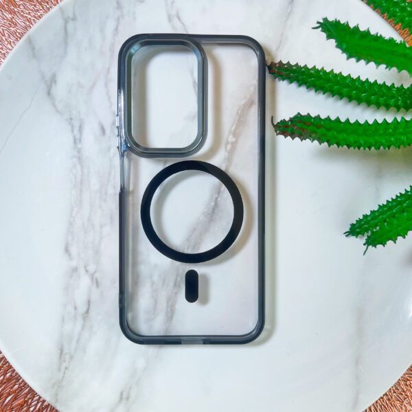 Honor 200 Lite - Protector transparente magsafe, protección de cámara metálica, serie duby - Imagen 4