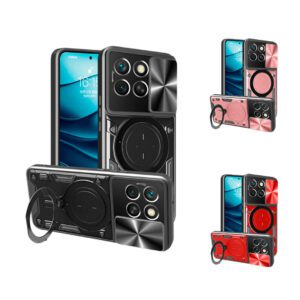 Honor X8C - Protector resistente y fuerte con panel deslizante para cámara serie puritano