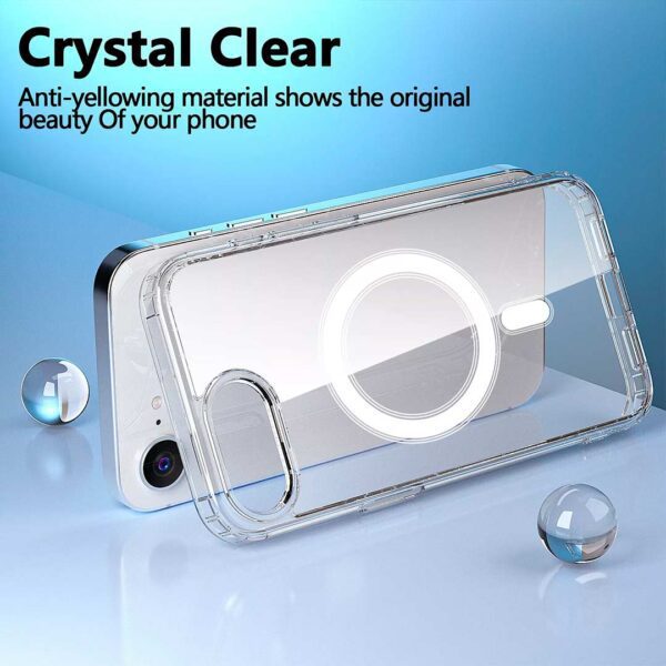 iPhone 16E - Protector transparente magsafe resistente a los golpes - Imagen 3