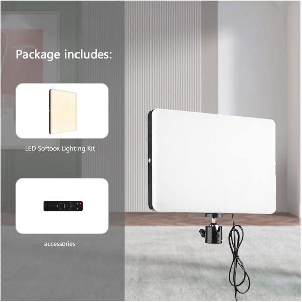 LED M24 - Panel lead de relleno de 10 pulgadas, para transmisión en vivo - Imagen 5