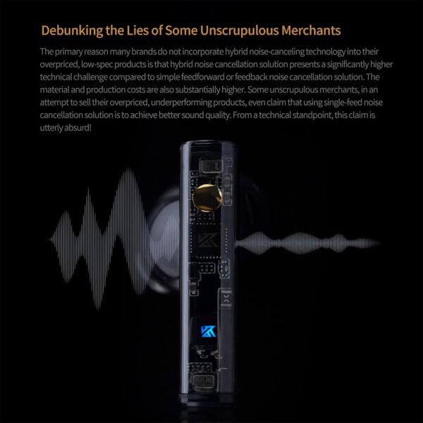 KZ Carol - Auriculares inalámbricos, Bluetooth 5.3 HiFi Deep Bass estéreo, con cancelación de ruidos - Imagen 5