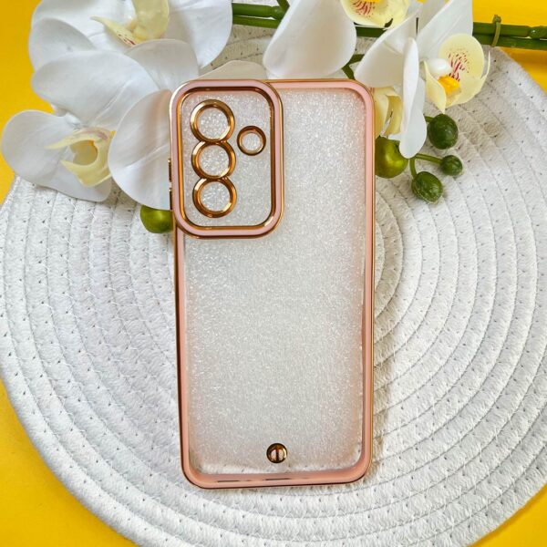 Samsung A16 & A26 - Protector TPU transparente suave enchapada con cubierta de cámara serie mercurio - Imagen 3