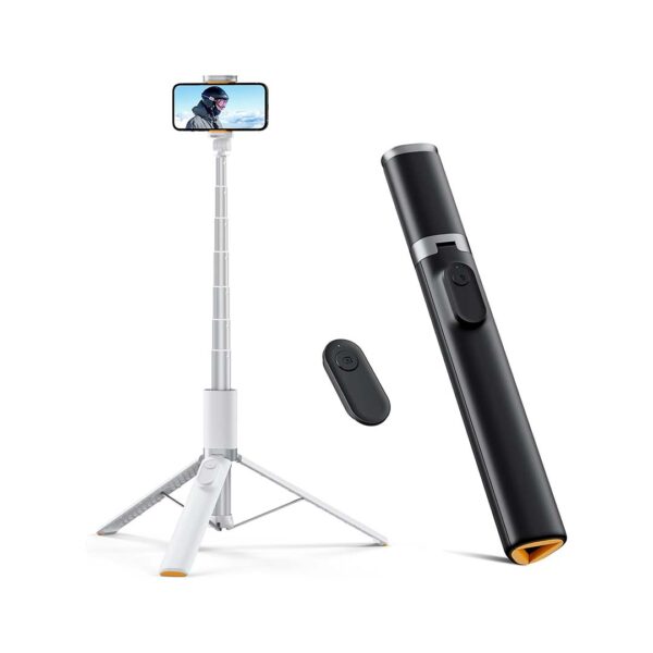 Tripode AKT-03 - Palo de Selfie de aluminio resistente de 1.6 metros con obturador inalambrico