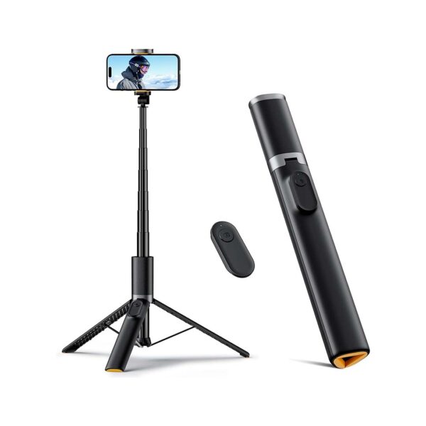 Tripode AKT-03 - Palo de Selfie de aluminio resistente de 1.6 metros con obturador inalambrico - Imagen 3
