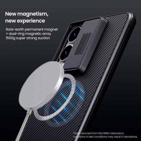 Samsung S25 Edge - Protector Nillkin Camshield Pro magnetico con cubierta deslizante para cámara - Imagen 12