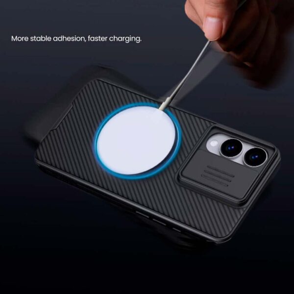 Samsung S25 Edge - Protector Nillkin Camshield Pro magnetico con cubierta deslizante para cámara - Imagen 13