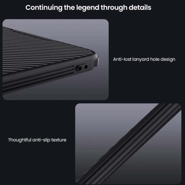 Samsung S25 Edge - Protector Nillkin Camshield Pro magnetico con cubierta deslizante para cámara - Imagen 14