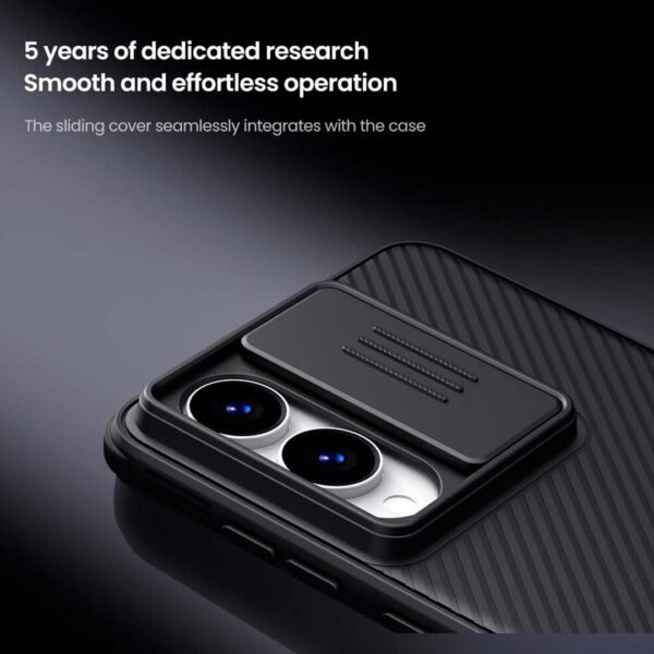 Samsung S25 Edge - Protector Nillkin Camshield Pro magnetico con cubierta deslizante para cámara - Imagen 7