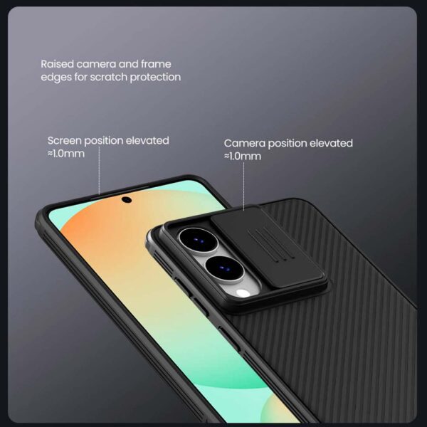 Samsung S25 Edge - Protector Nillkin Camshield Pro magnetico con cubierta deslizante para cámara - Imagen 10