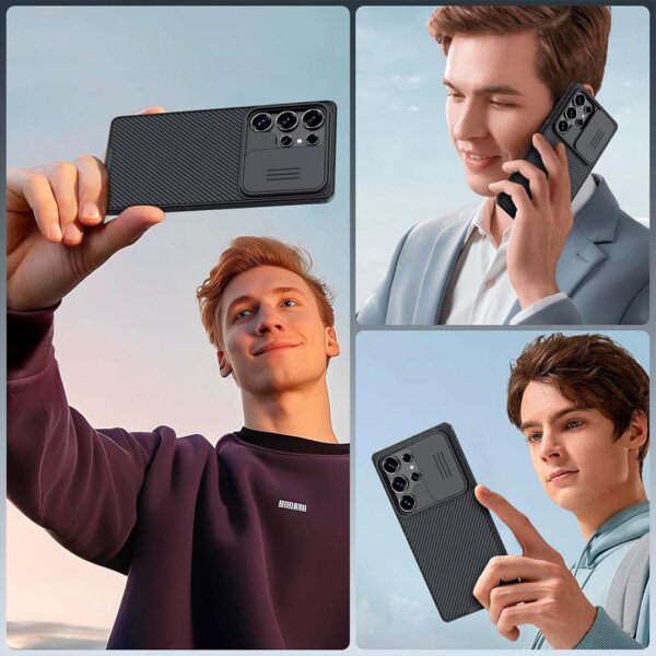 Samsung S25 Ultra - Protector Nillkin Camshield Pro magnetico con cubierta deslizante para cámara - Imagen 4