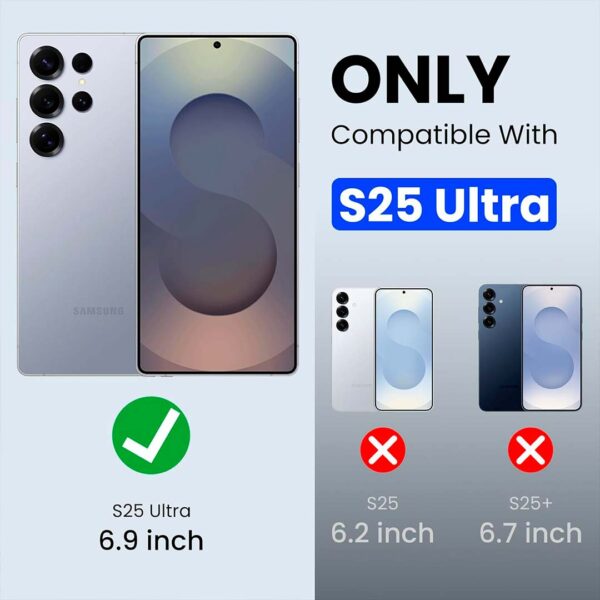 Samsung S25 Ultra - Protector Nillkin Camshield Pro magnetico con cubierta deslizante para cámara - Imagen 6