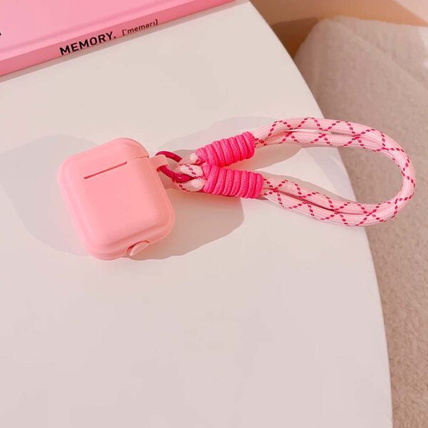 AirPods Pro - Protector de silicona, con accesorios de cordón, serie lazo - Imagen 2