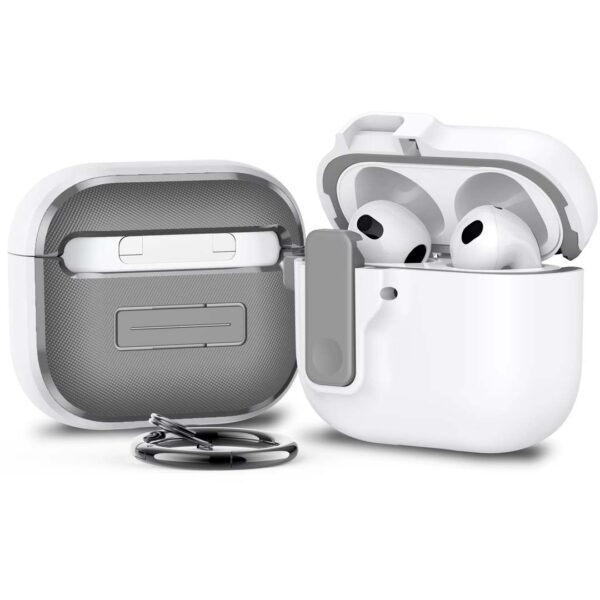 Airpods Pro & Pro 2 - Protector con cierre de hebilla, resistente a golpes, serie poma - Imagen 4