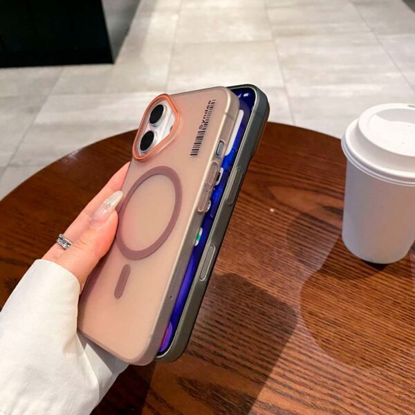 iPhone 16 - Protector compatible con magsafe, delgado y resistente a golpes, serie Ronda - Imagen 6