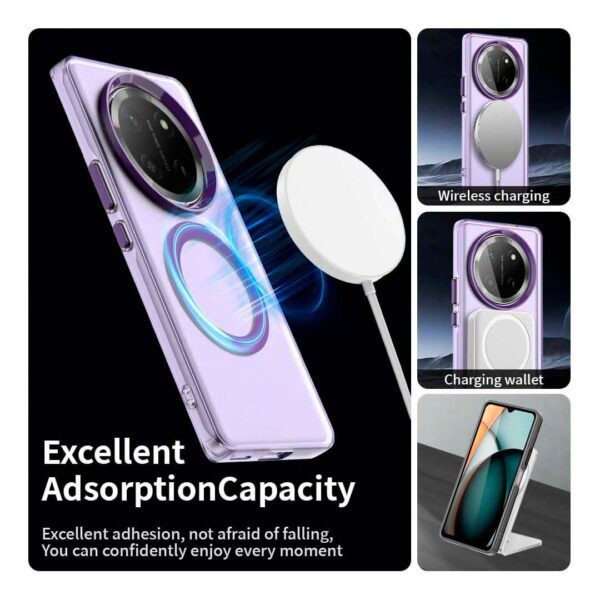 Honor Magic 7 Lite - Protector matte compatible con magsafe, delgado a prueba de golpes, serie Sofi - Imagen 9
