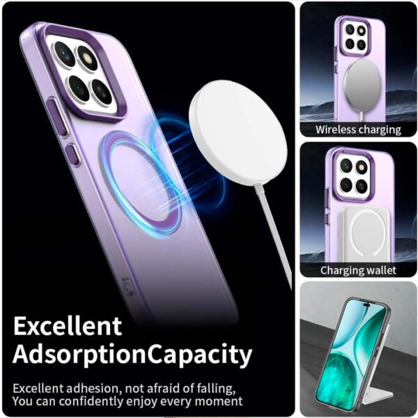 Honor X8C - Protector matte compatible con magsafe, delgado a prueba de golpes, serie Sofi - Imagen 8