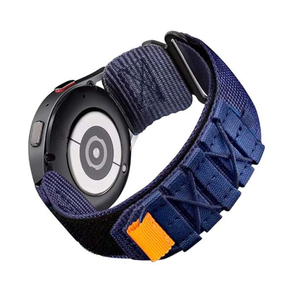 Galaxy Watch 22MM - Banda de nailon con diseño de bucle de tejido, serie travesia - Imagen 4