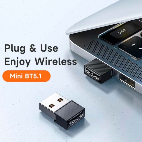 MCDODO OT-1580 - Adaptador USB Bluetooth inalámbrico - Imagen 2