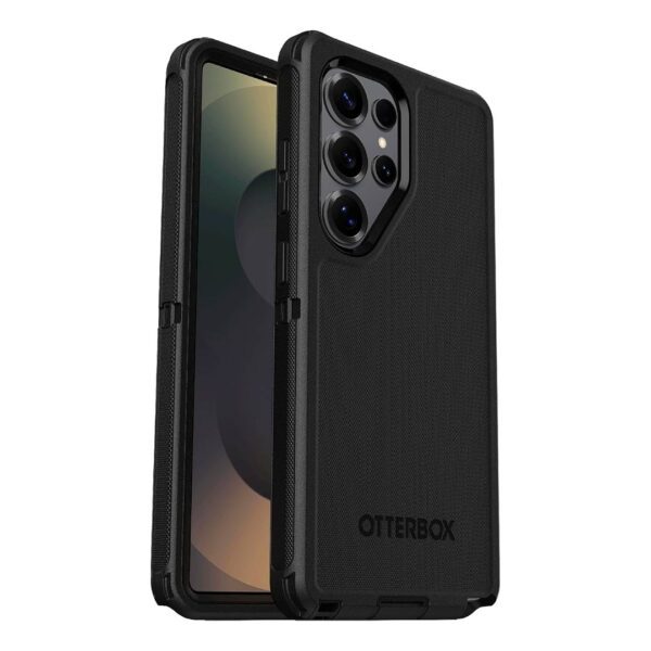 Samsung S25 Ultra - Protector resistente con clip para cinturón, serie Defender Pro