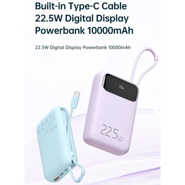 Mcdodo - Power Bank portatil de 22.5W con pantalla Digital, capacidad de 10000 mAh - Imagen 5