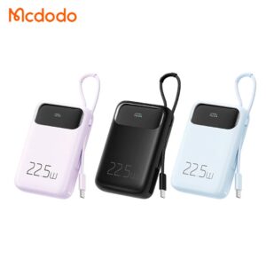 Mcdodo - Power Bank portatil de 22.5W con pantalla Digital, capacidad de 10000 mAh