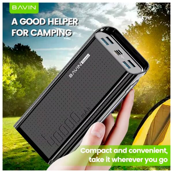 Bavin - Power Bank portátil con capacidad de 40,000 mAh, multi puertos de carga rápida de hasta 22.5W - Imagen 2